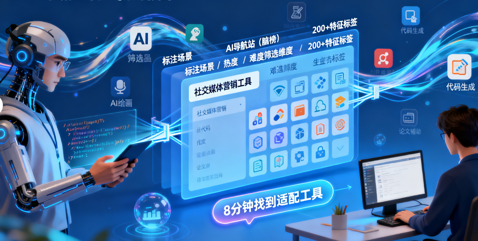 AI 推广进入 “精准信任时代”：AI神器榜导航站成工具落地关键枢纽